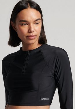 Superdry Langarmshirt Cropped Rash Vest