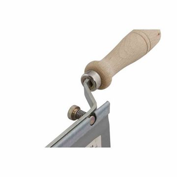 IRONSIDE Bügelsäge Feinsäge 250mm umlegbar mit Holzheft Handsäge Gartensäge Säge Werkzeug