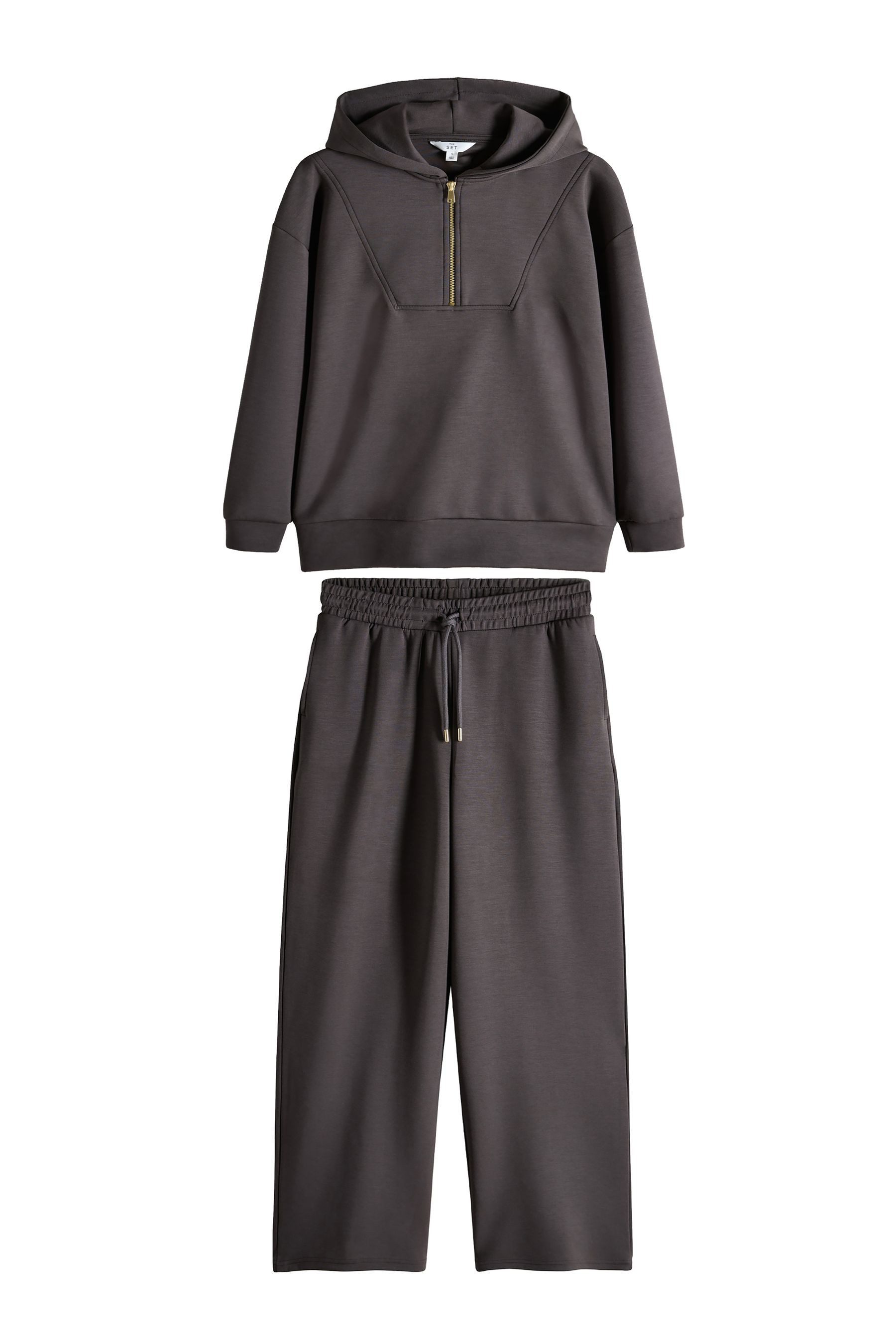 The Set Sweatanzug The Set Sweatjacke und Jogginghose (2-tlg)