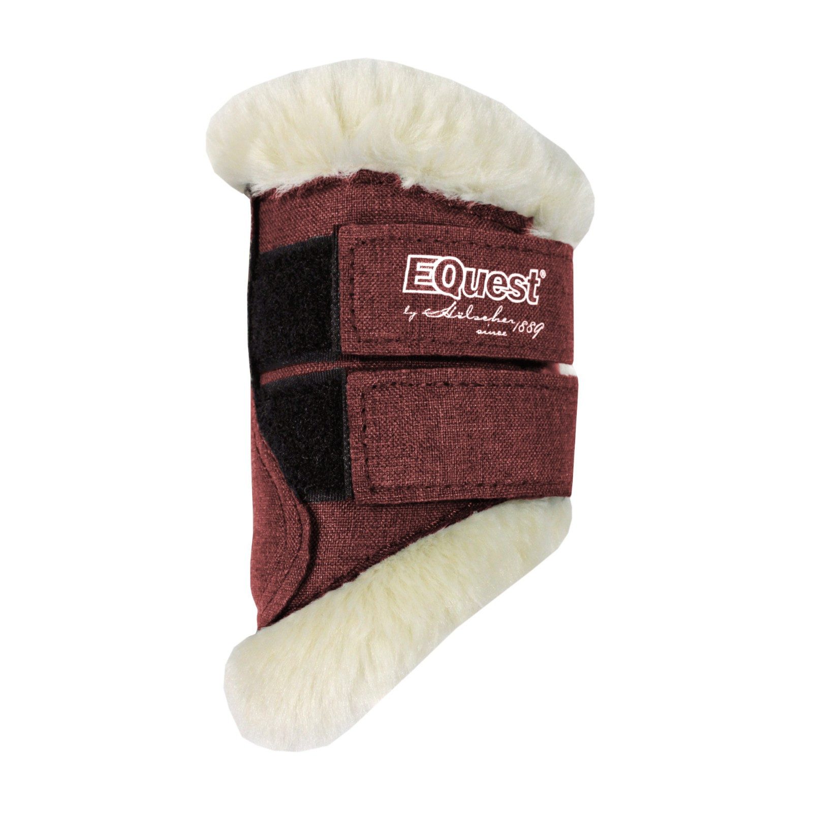 EQuest Гетры Softgamasche speziell für Mini-Shetty, 2er Set - Bordeaux