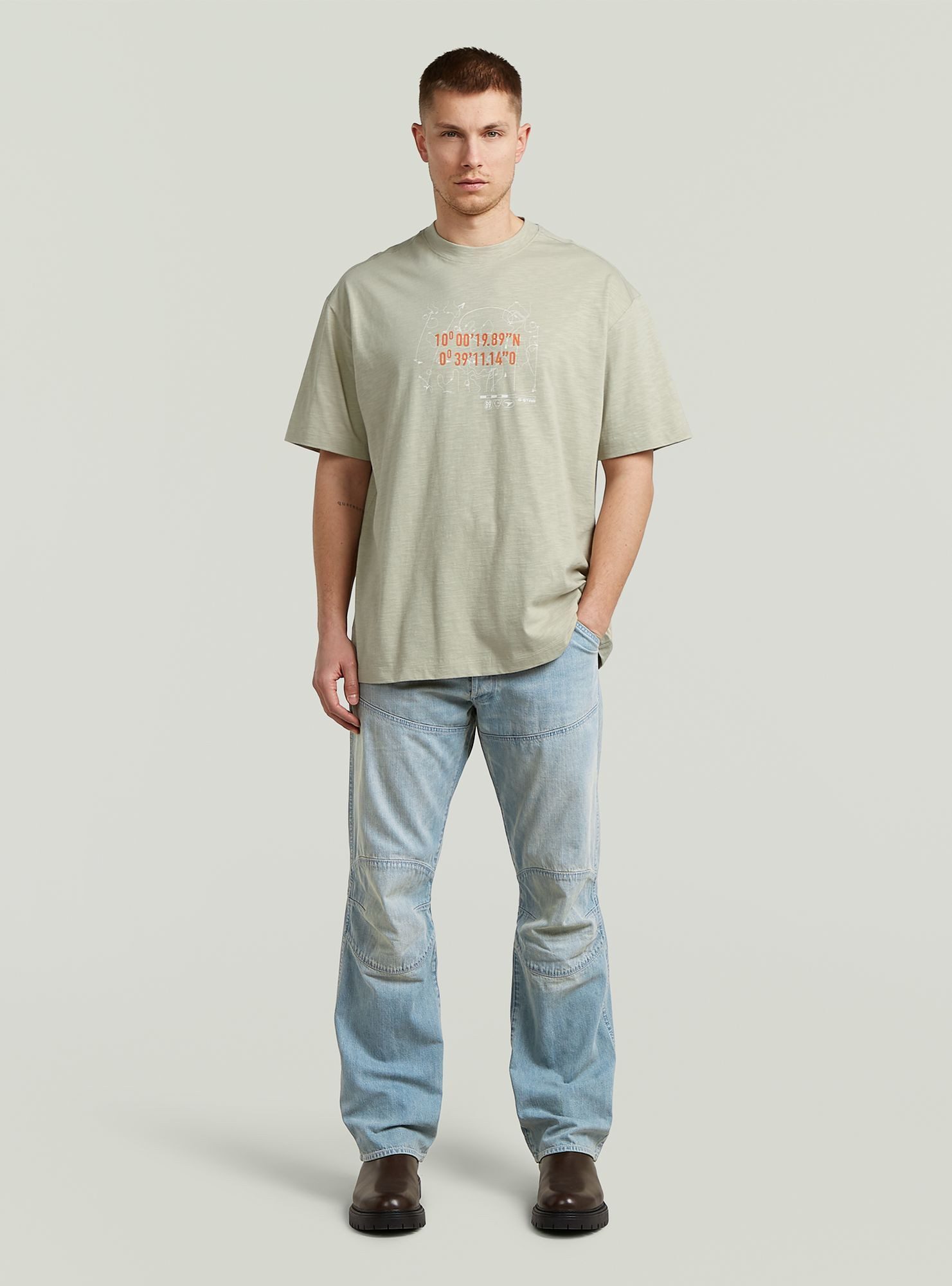 G-STAR T-Shirt Coord Graphic Relaxed T-Shirt