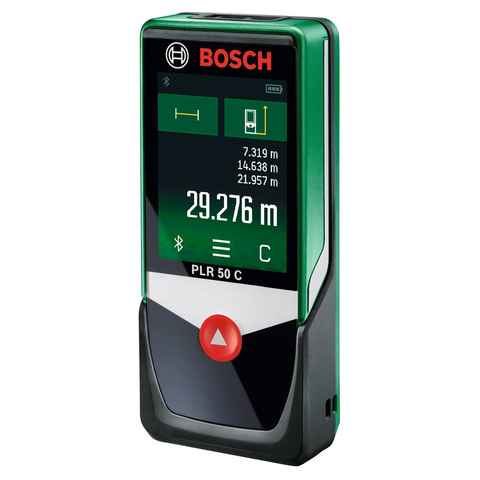 Bosch Home & Garden Entfernungsmesser PLR 50 C, Messbereich: 50m