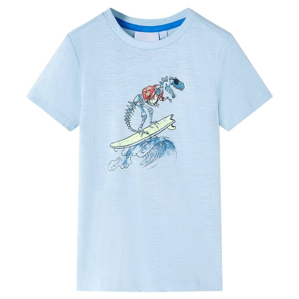T-Shirt Kinder-T-Shirt Hellblau 128