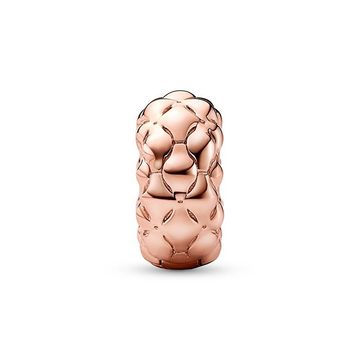Pandora Bead Moments Stopper-Charm mit Nietendesign, rosévergoldet von PANDORA