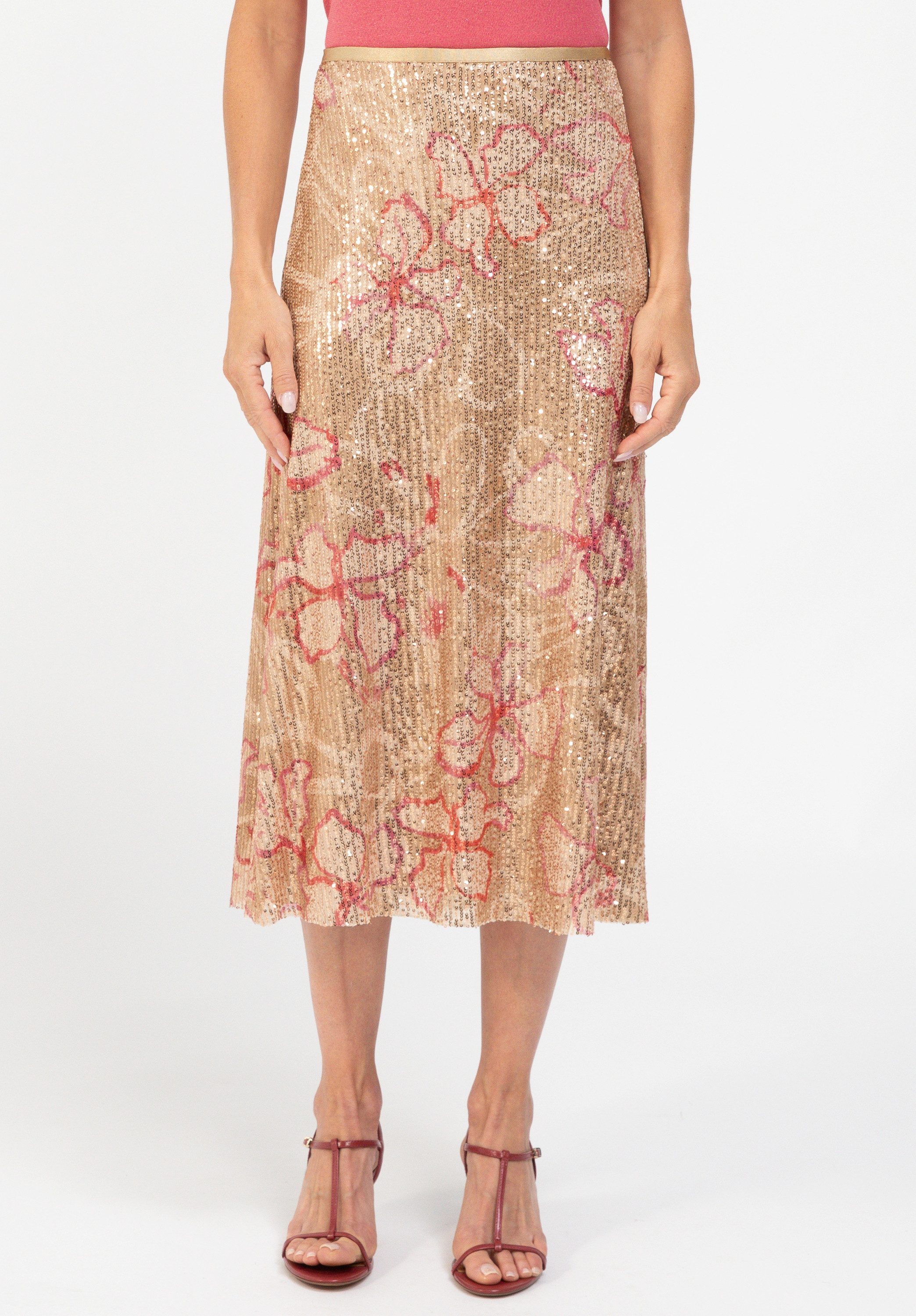 bianca Paillettenrock FELI