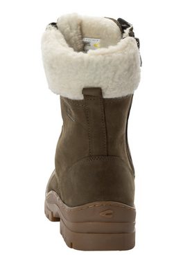 camel active mit warmem Wollfutter Schnürstiefel