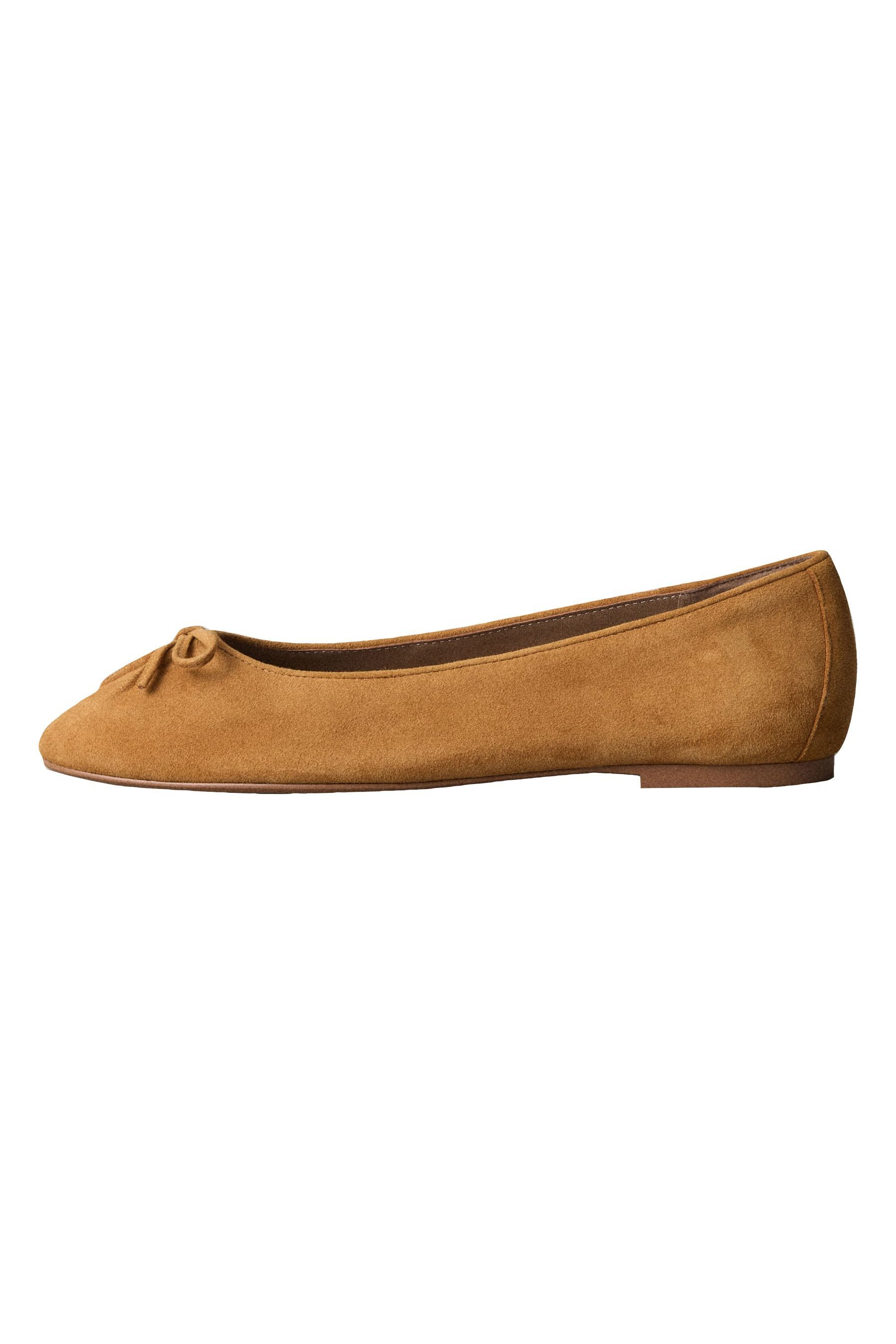 Next N. Premium Ballerinas aus Leder mit Raffung Ballerina (1-tlg)