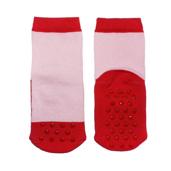 WERI SPEZIALS Strumpfhersteller GmbH ABS-Socken Kinder ABS-Socken für Mädchen und Jungs >>Kleine Wunder<< aus Baumwolle mit Frottee