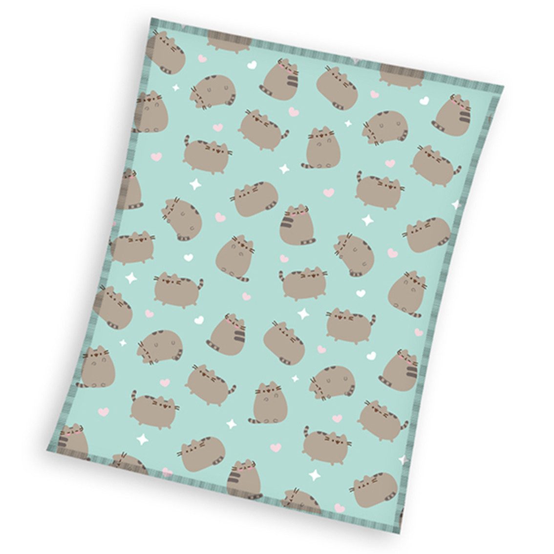 Kinderdecke Pusheen Fleecedecke Kuscheldecke 150 x 200 cm, Pusheen