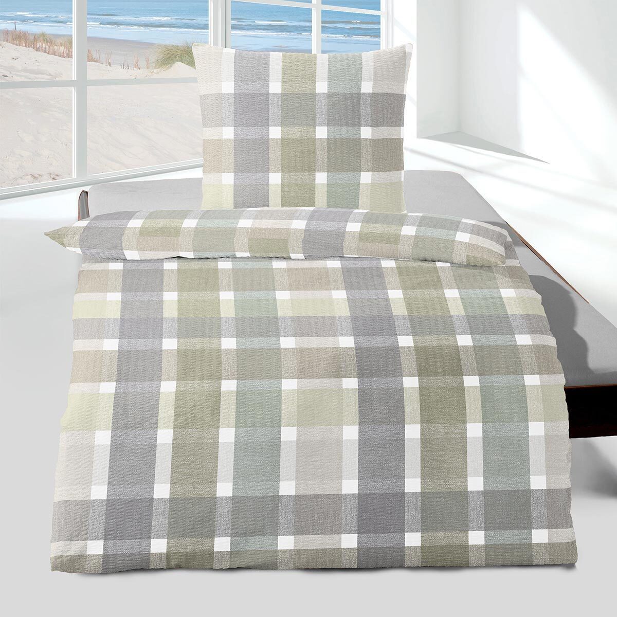 TRAUMSCHLAF Bettwäsche Charlotte, Seersucker, 2 teilig, günstig online kaufen
