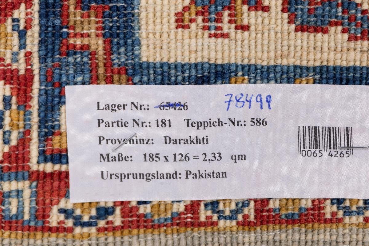 rechteckig, 127x184 Nain Klassik Höhe: Handgeknüpfter mm Orientteppich Orientteppich, 5 Trading, Arijana