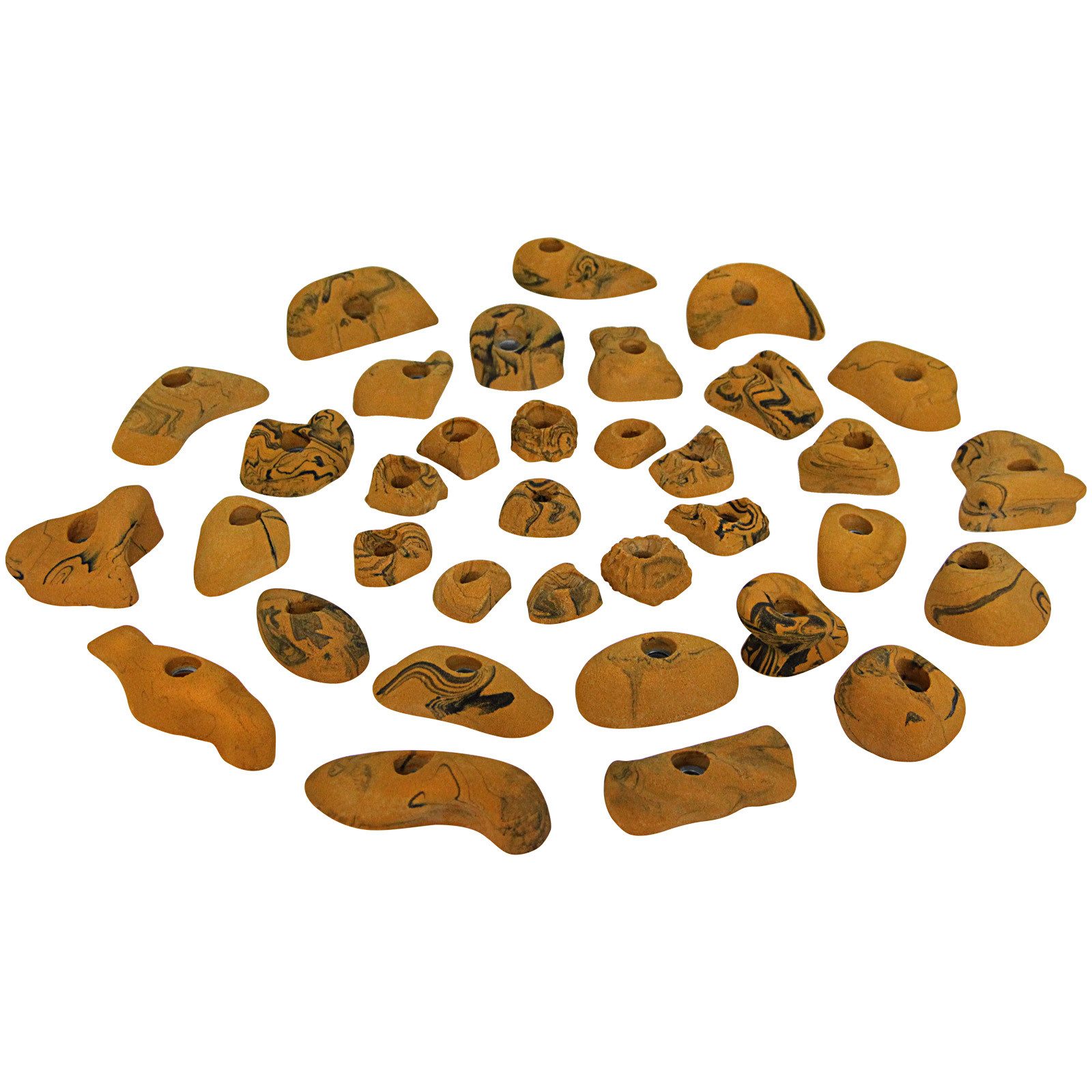 Klettergriff ALPIDEX 35 Klettergriffe - für eine Kletterfläche von ca. 3 bis 5 m²