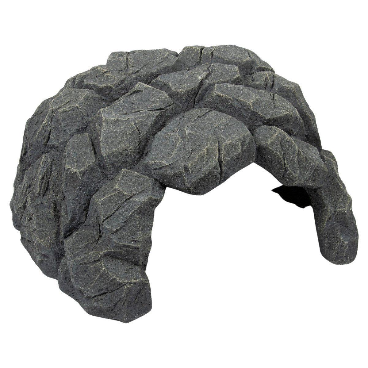 Terra Della Terrariendeko Schildkrötenhöhle grau