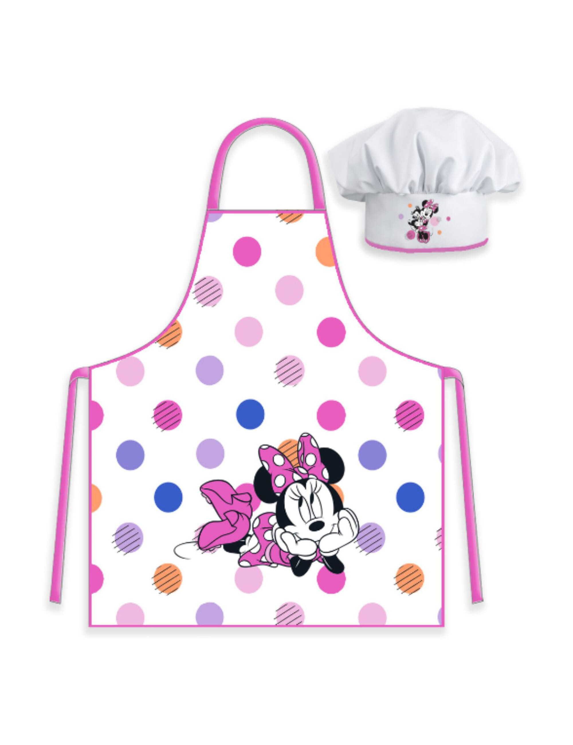 Disney Kochschürze Set Minnie Mouse Punkte, günstig online kaufen