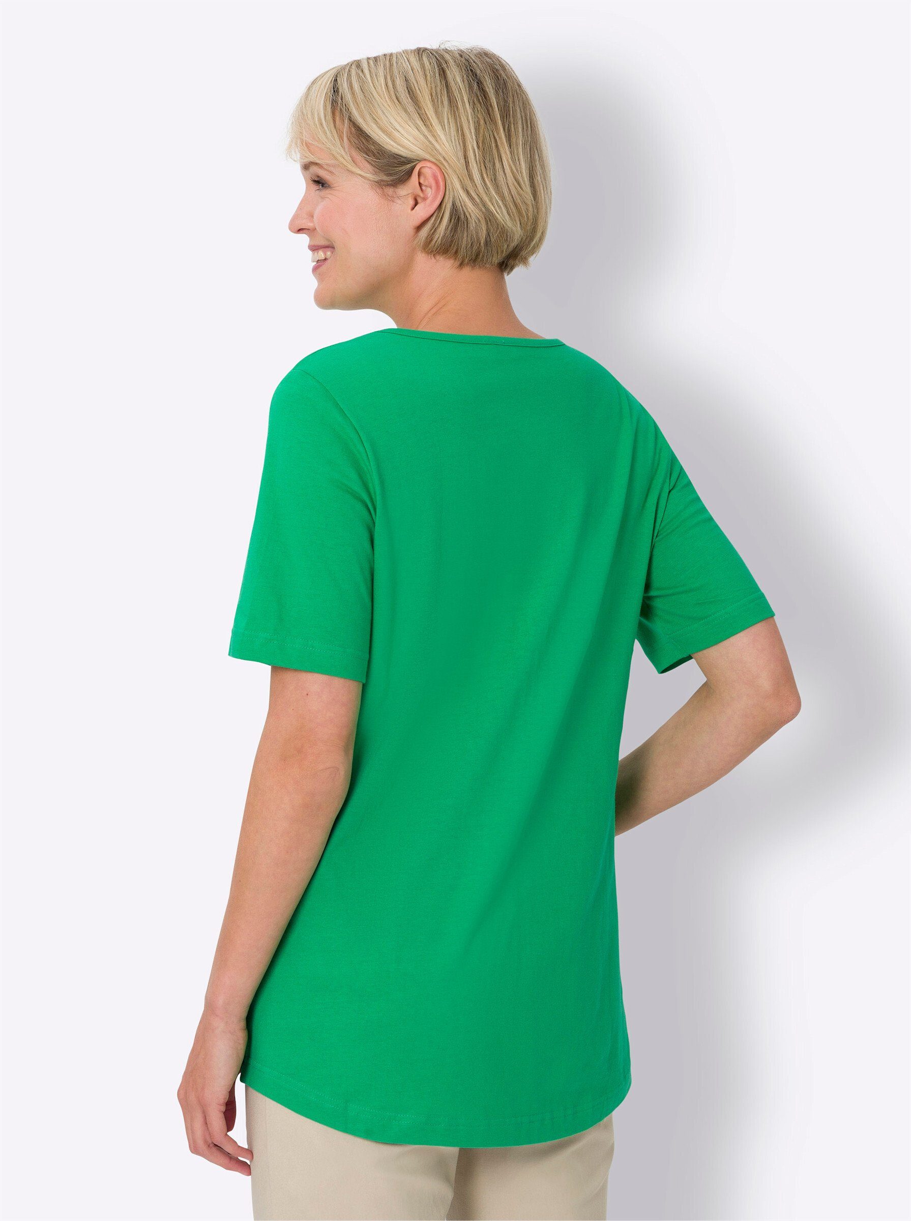 Sieh an! T-Shirt Longshirt . (2-tlg)