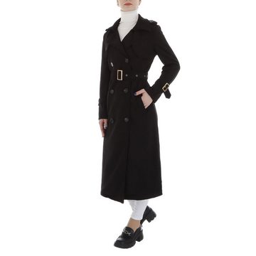 Ital-Design Trenchcoat Damen Elegant (86099061) Trenchcoat in Schwarz