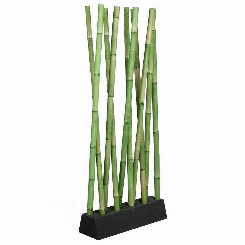 LebensWohnArt Paravent Bambus Перегородки PARAVENTO Grün ca. 97x200cm (BxH)