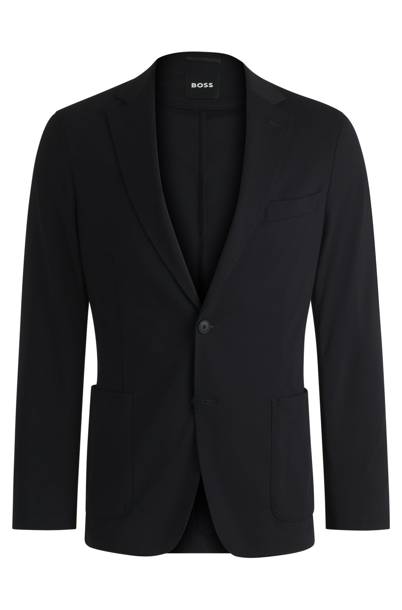 BOSS Baumwollsakko Slim-Fit Baukasten Sakko Hanry - Slim Fit