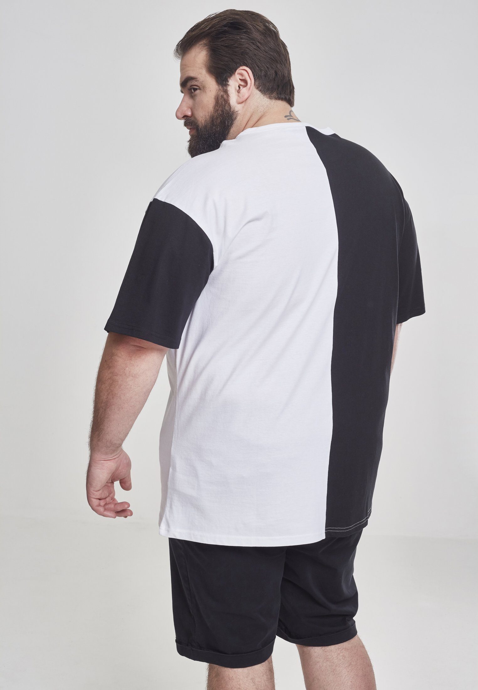Harlequin Oversize Tee CLASSICS black/white T-Shirt T-Shirt URBAN (1-tlg)