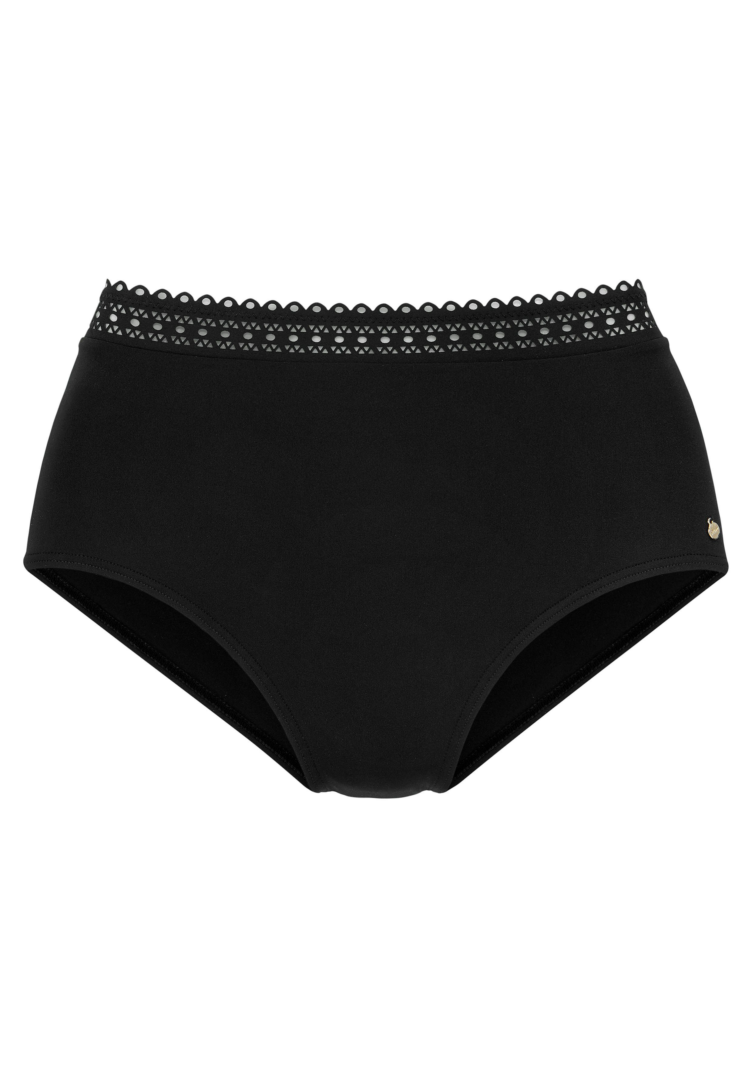 s.Oliver Bikini-Hose Aiko mit Häkeloptik günstig online kaufen