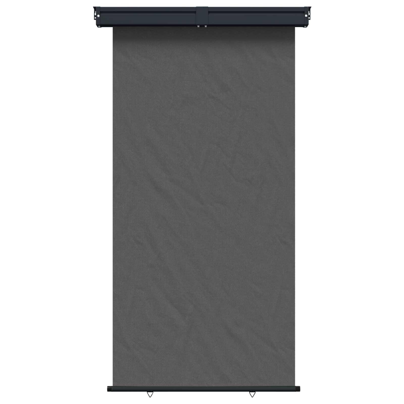 vidaXL Seitenmarkise Balkon Seitenmarkise 140 x 250 cm 100% Polyester Eisen Stahl (1-St)