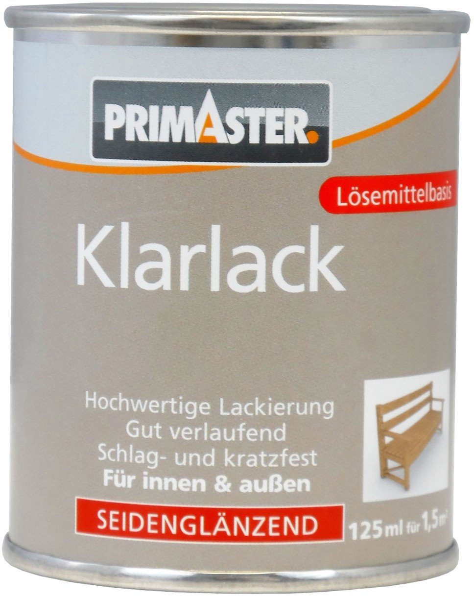 Klarlack Primaster Klarlack 125 ml seidenglänzend