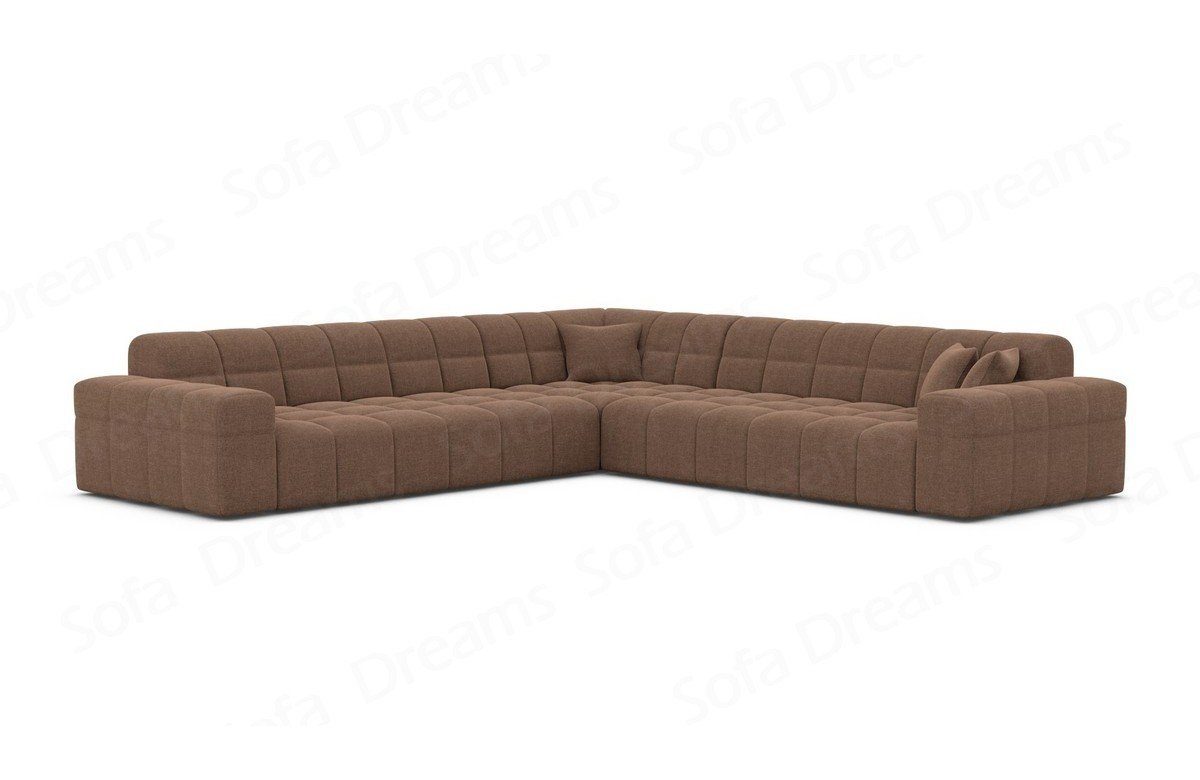 Sofa Dreams Ecksofa Polsterstoff Ecksofa Samt günstig online kaufen