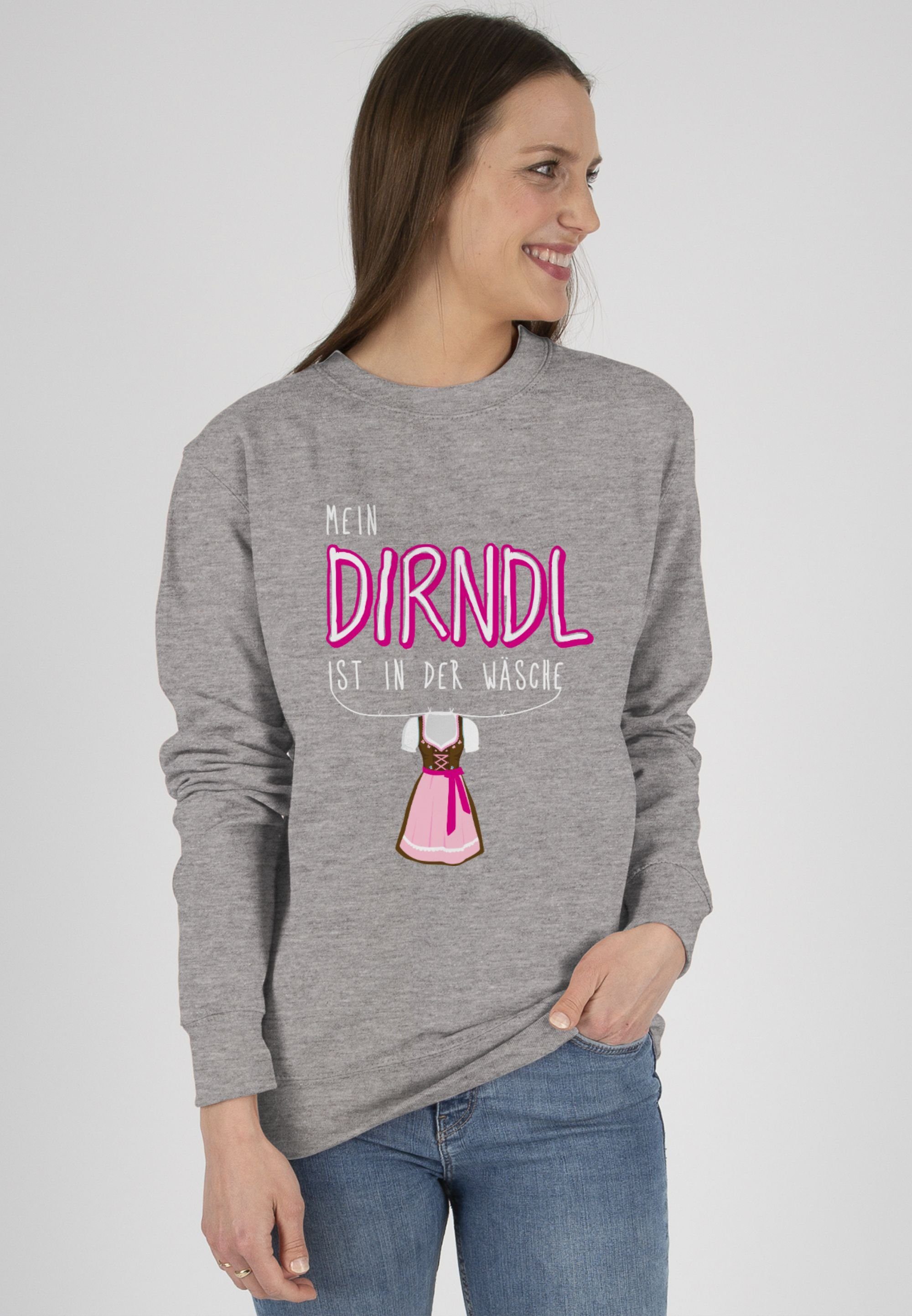 Sweatshirt Mein Dirndl ist in der Wäsche