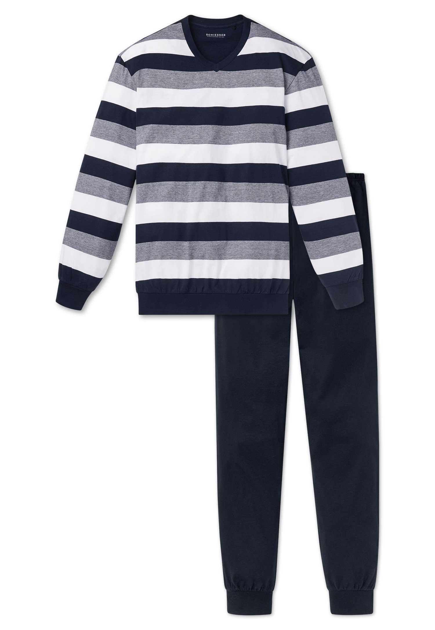 Schiesser Pyjama Schlafanzug günstig online kaufen