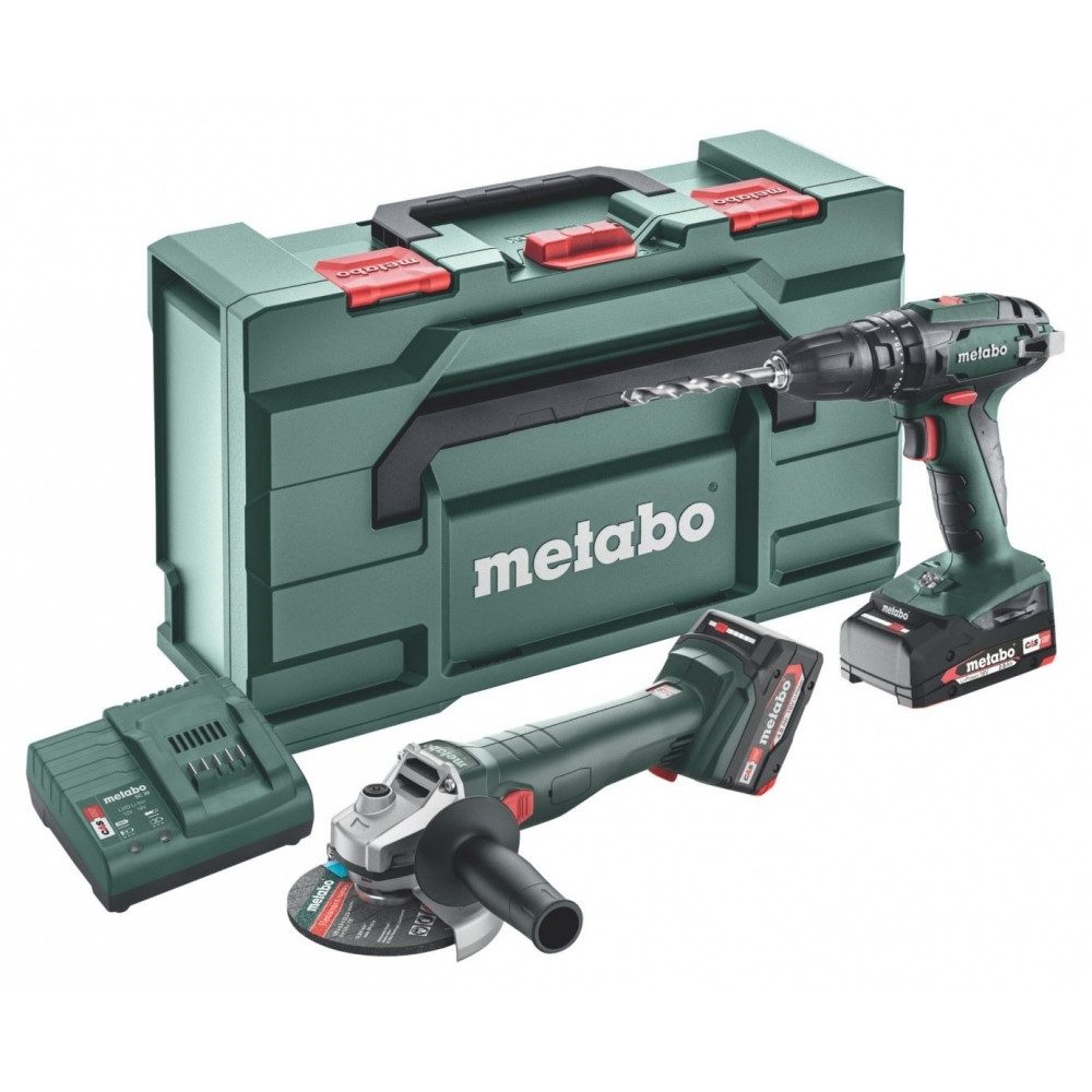 Elektrowerkzeug-Set Metabo Combo Set 2.4.4 18 V * SB18+W18 Werkzeugset