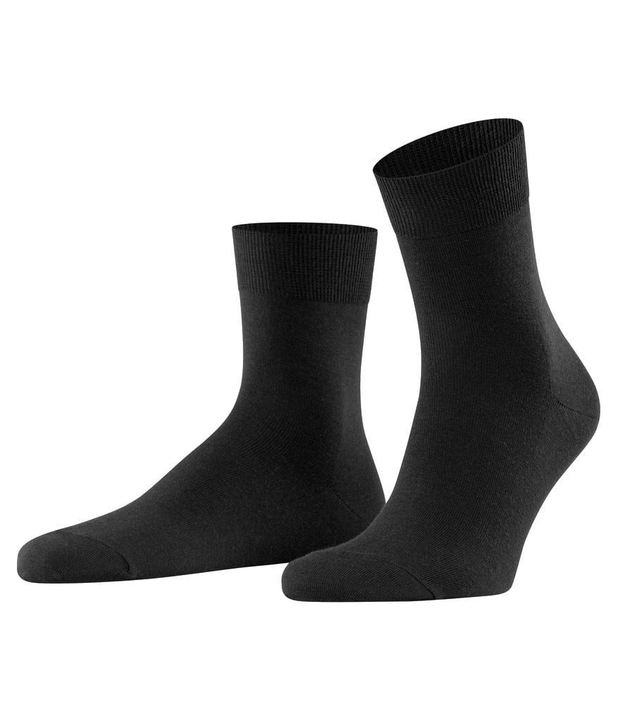 FALKE Kurzsocken Tagessocke Airport (klimaregulierende Merinowolle) schwarz günstig online kaufen