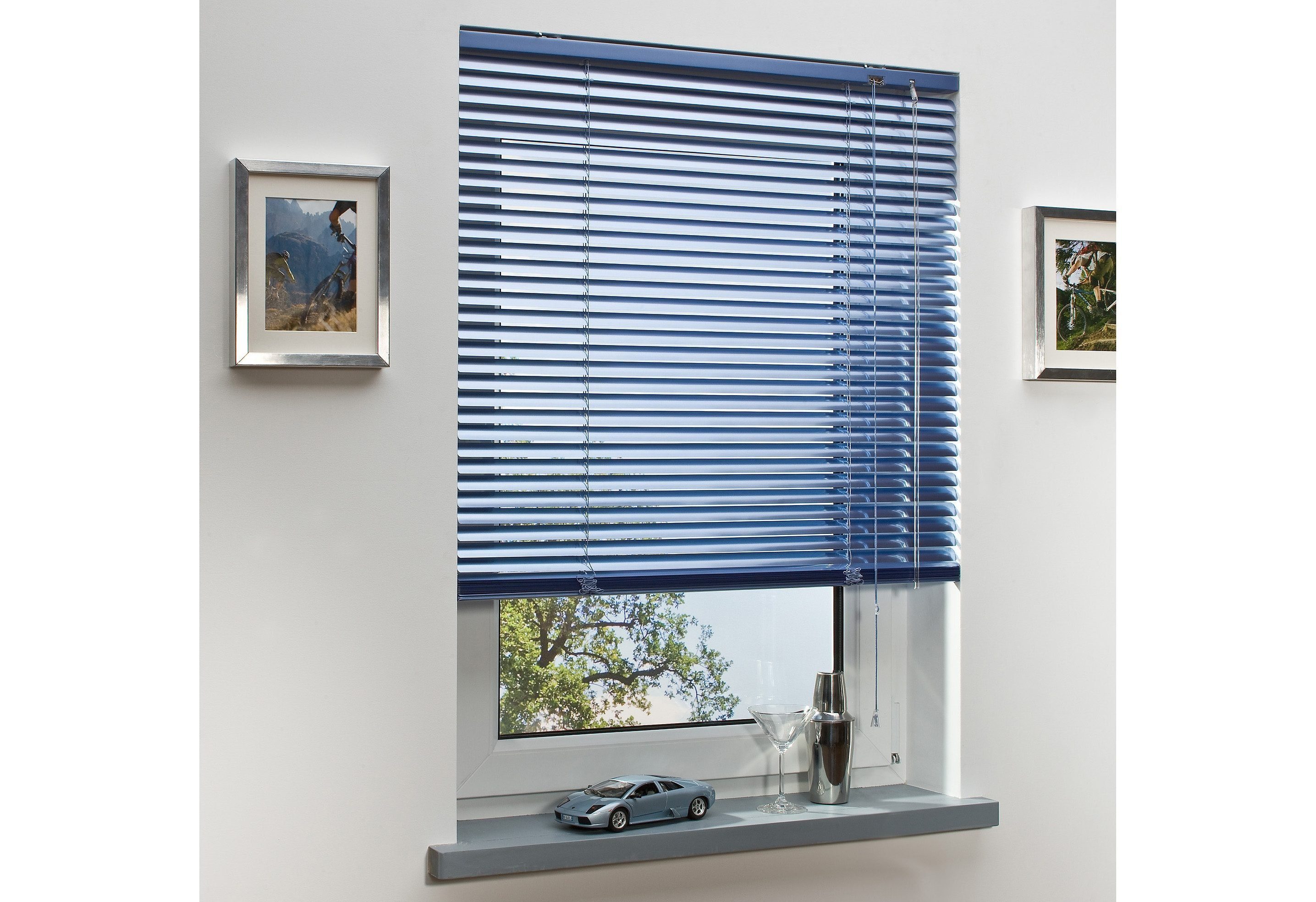 Liedeco Jalousie Aluminium-Jalousie, mit Bohren, freihängend, günstig online kaufen
