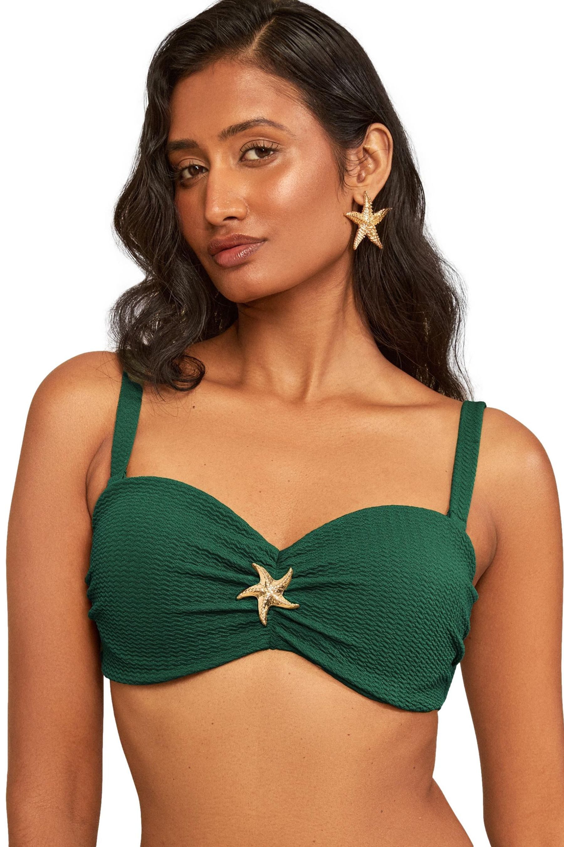 Love & Roses Push-Up-Bikini-Top Love & Roses Bikinioberteil mit geformten Körbchen (1-St)