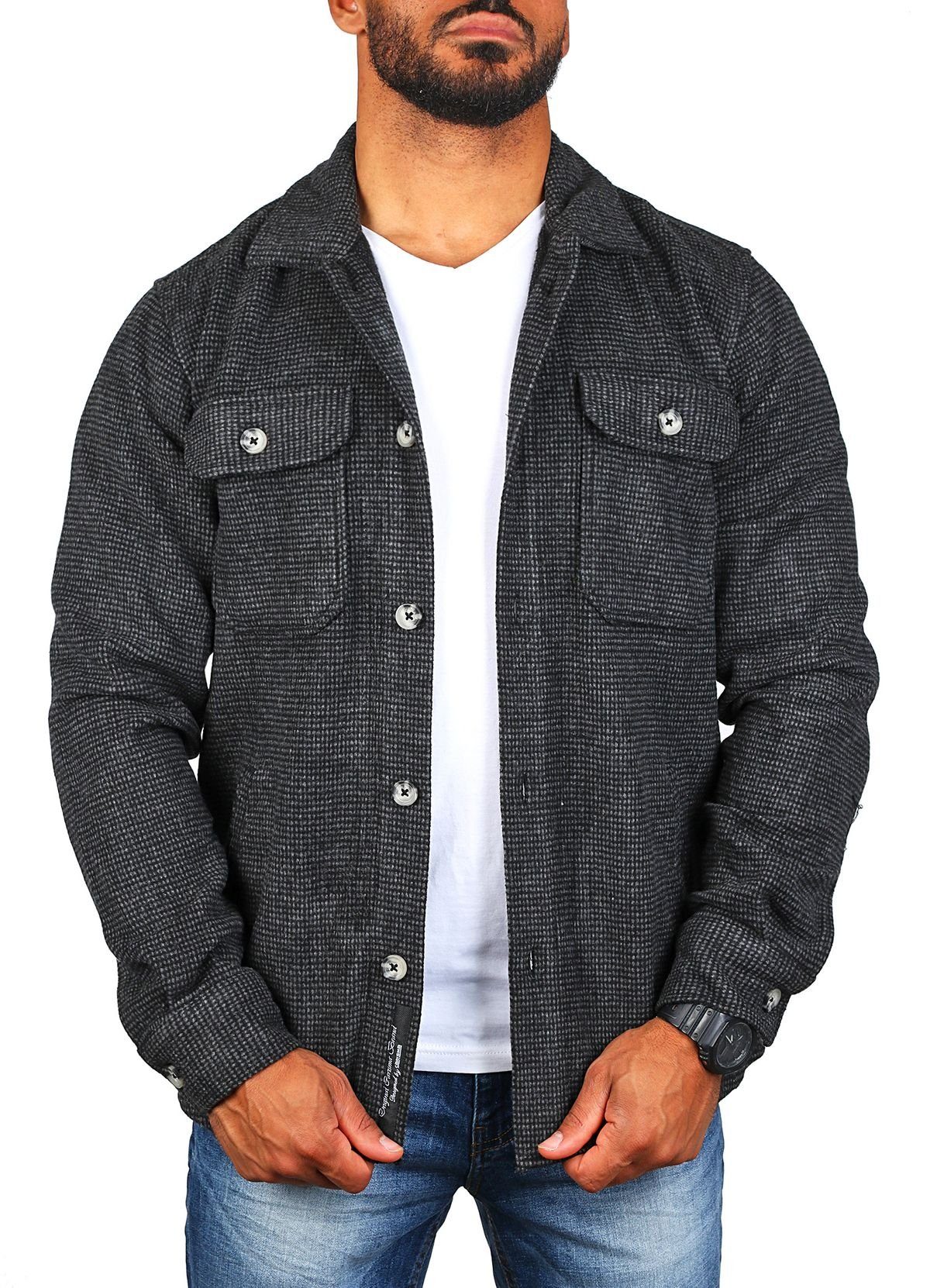CARISMA Flanellhemd warmes Herren Flanell Hemd mit dicker weicher Qualität 8541-8543-8530 Regular Langarm Kentkragen Gestreift