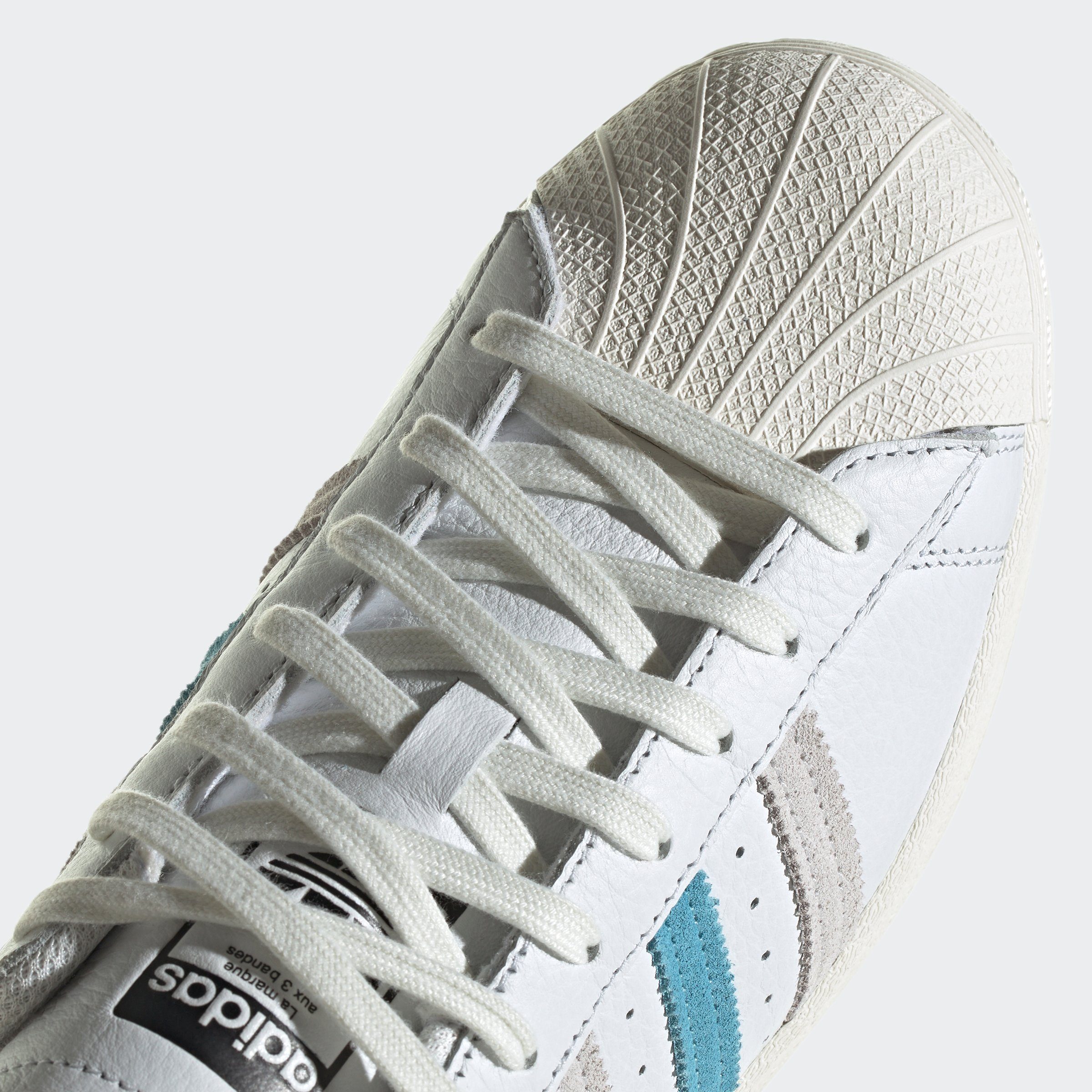Preloved Grey adidas Sneaker One Cream Blue White SUPERSTAR Originals / /