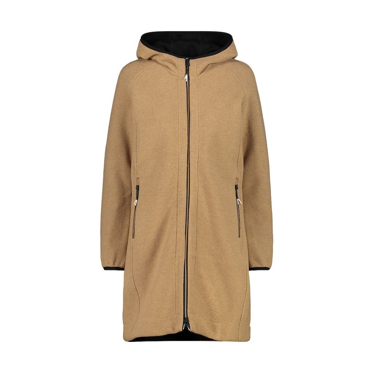CMP Kapuzenstrickjacke Woman Parka FIX Hood