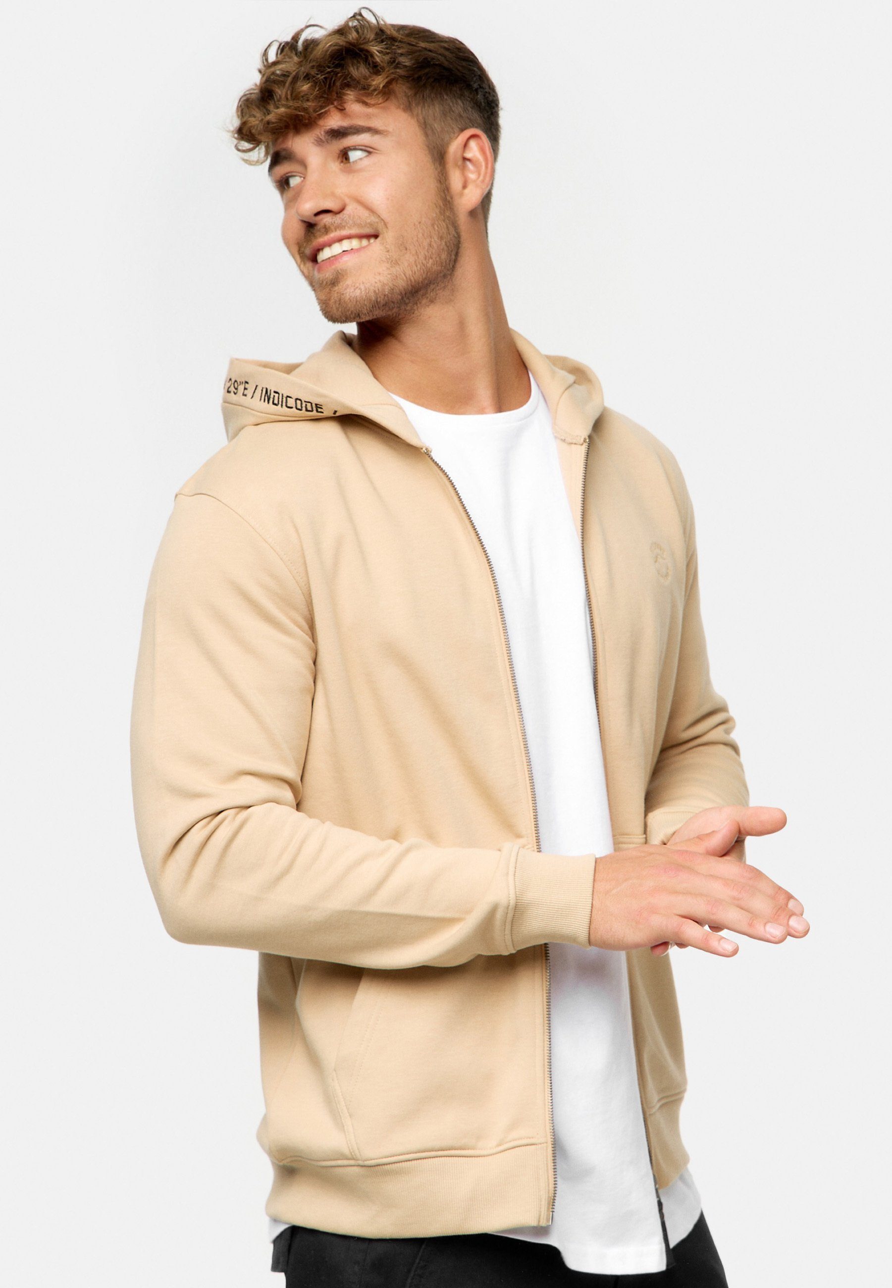 Irish INMobil Indicode Sweatjacke Cream