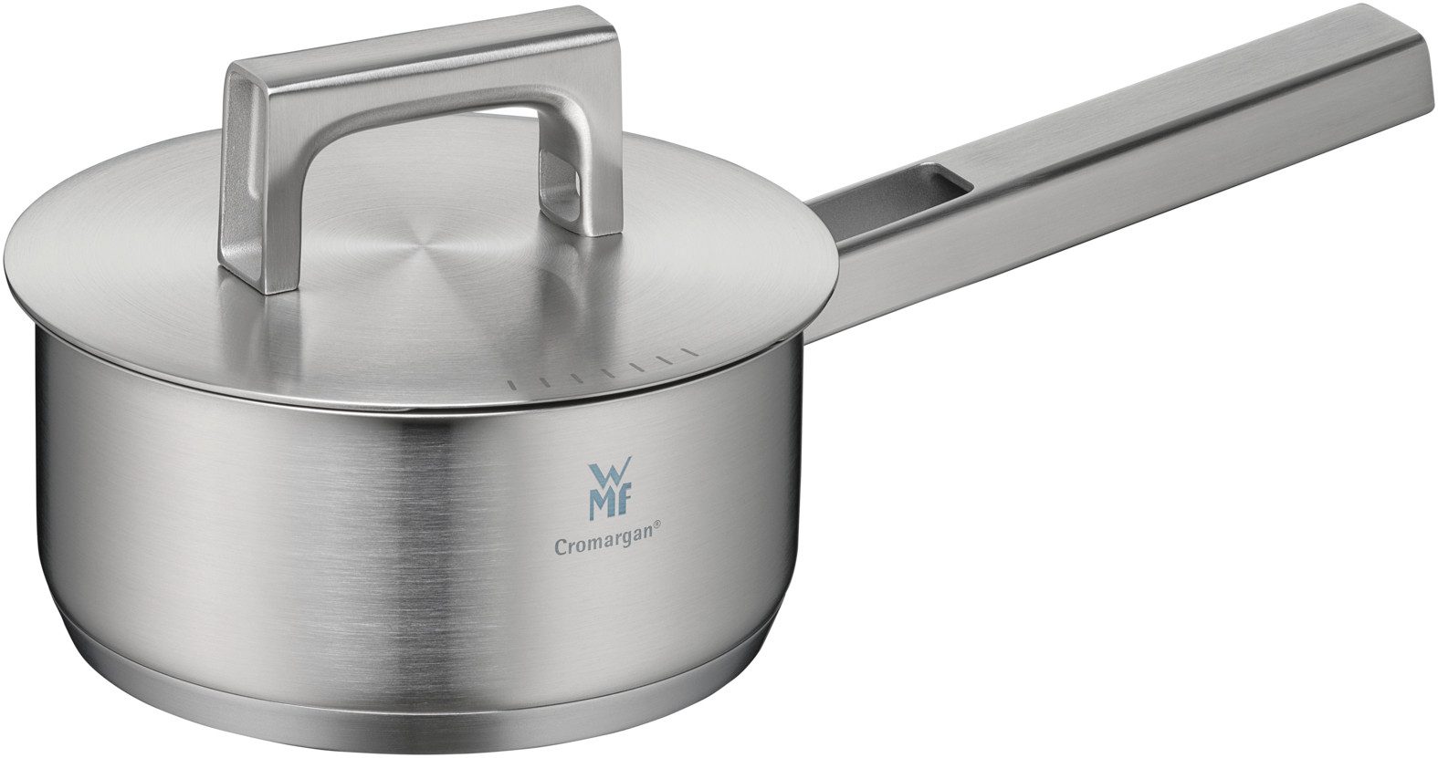 WMF Milchtopf Ultimate Cool+, Cromargan Edelstahl 18/10 (16cm, 1-tlg., 1,4l), Induktions Topf mit Innenskalierung