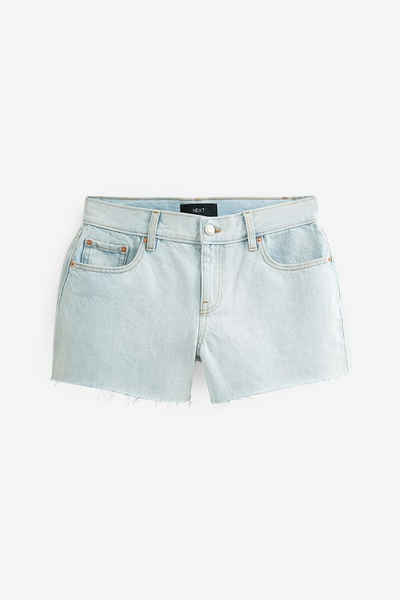 Next Jeansshorts Denim-Shorts mit Fransensaum (1-tlg)