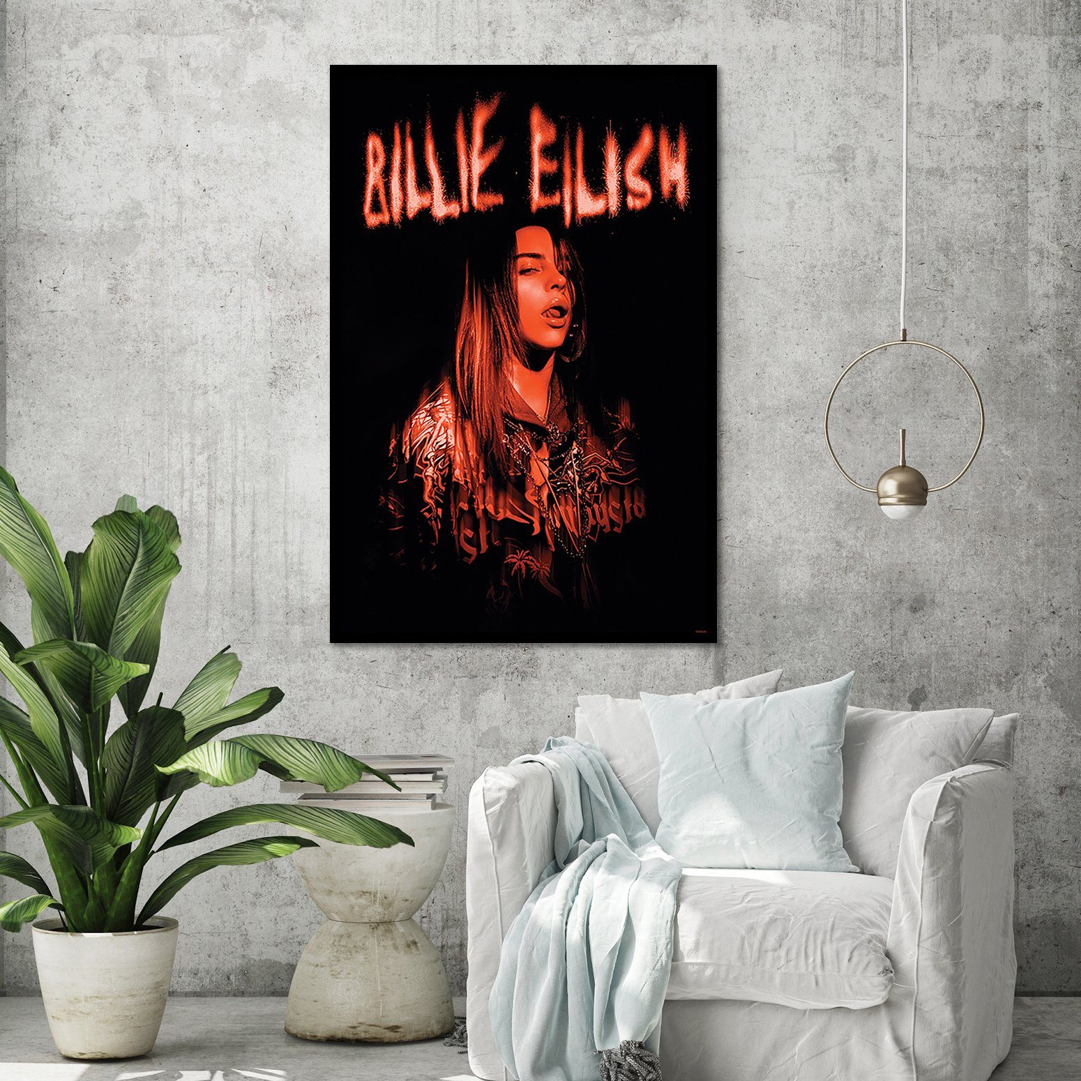 PYRAMID Poster Billie Eilish Poster Sparks 61 x 91,5 cm günstig online kaufen