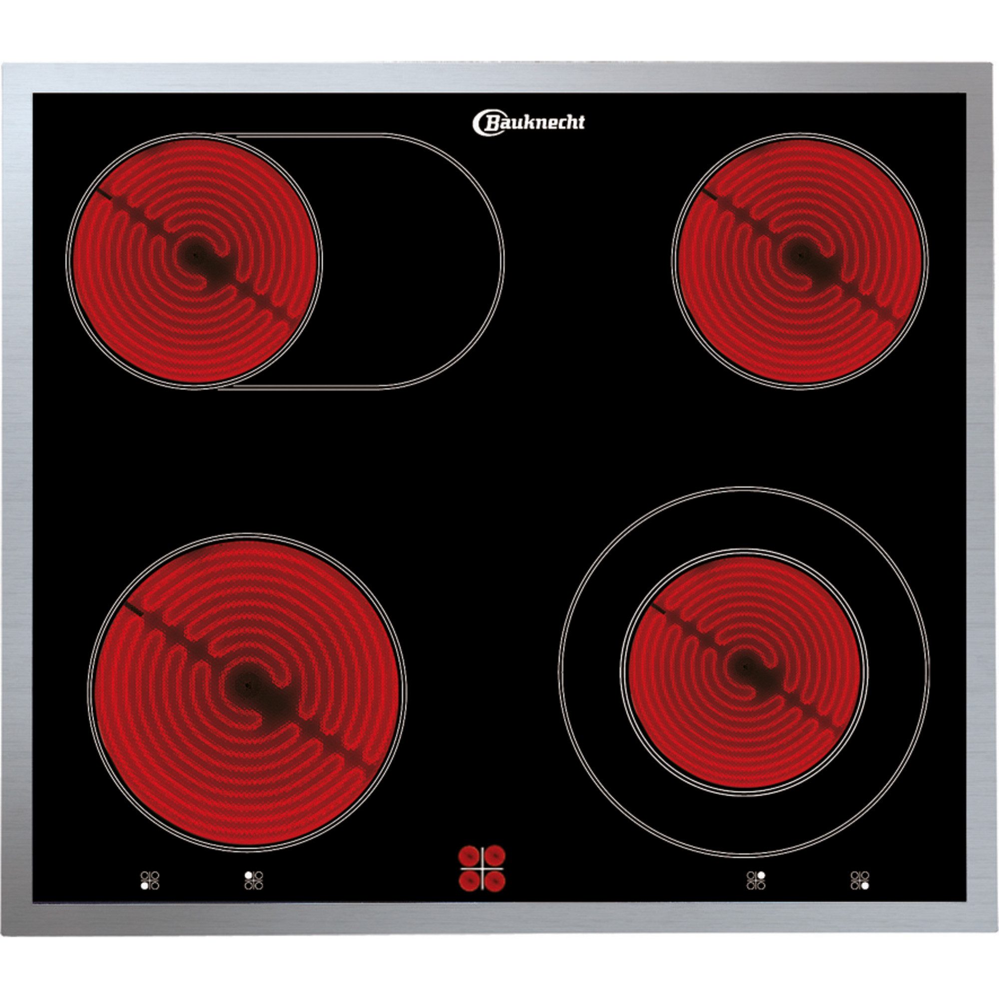 BAUKNECHT Backofen Bauknecht Bauk Herdset HEKO H500