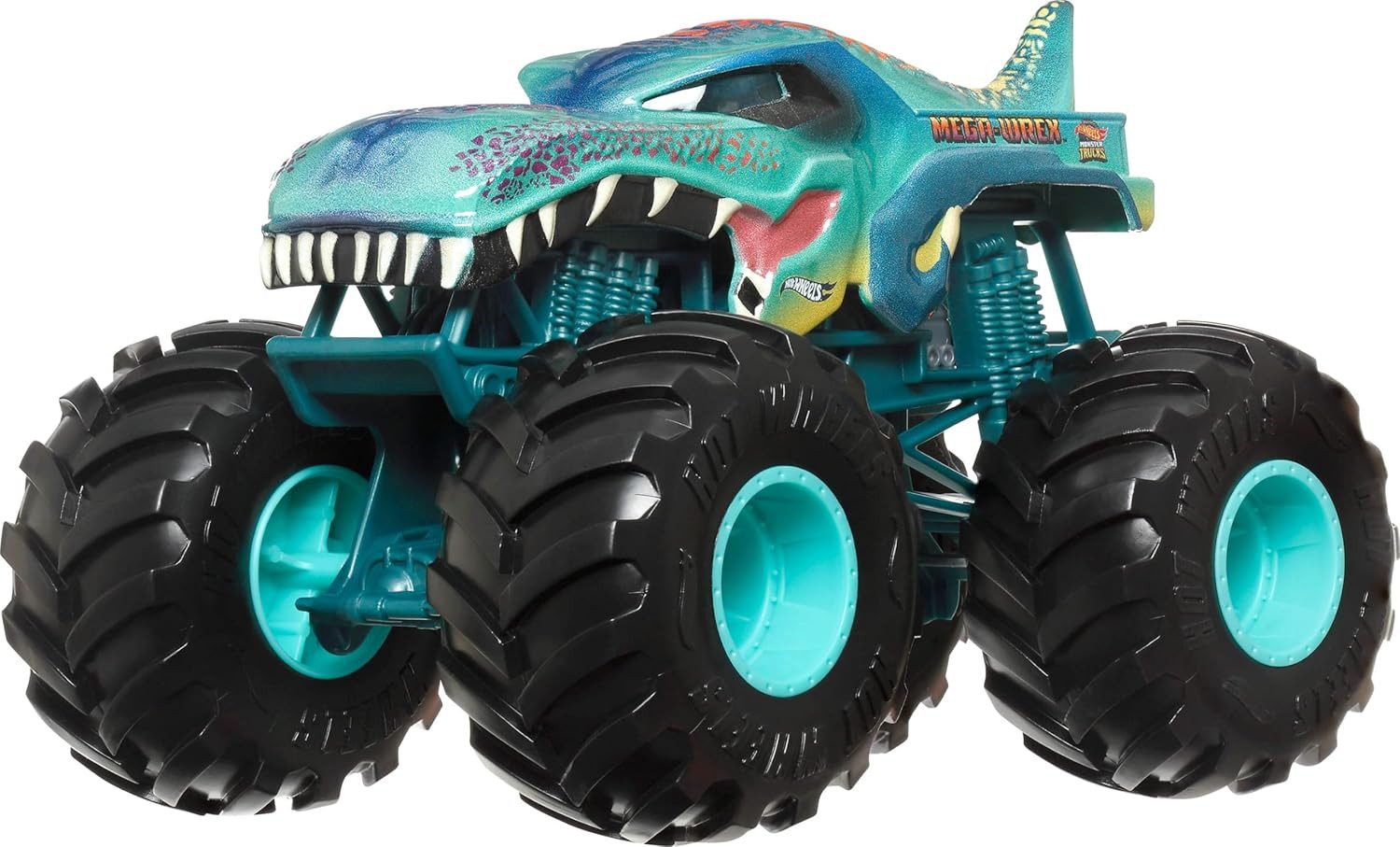 Hot Wheels Spielzeug-Auto Monster Trucks 1:24 Mega-Wrex