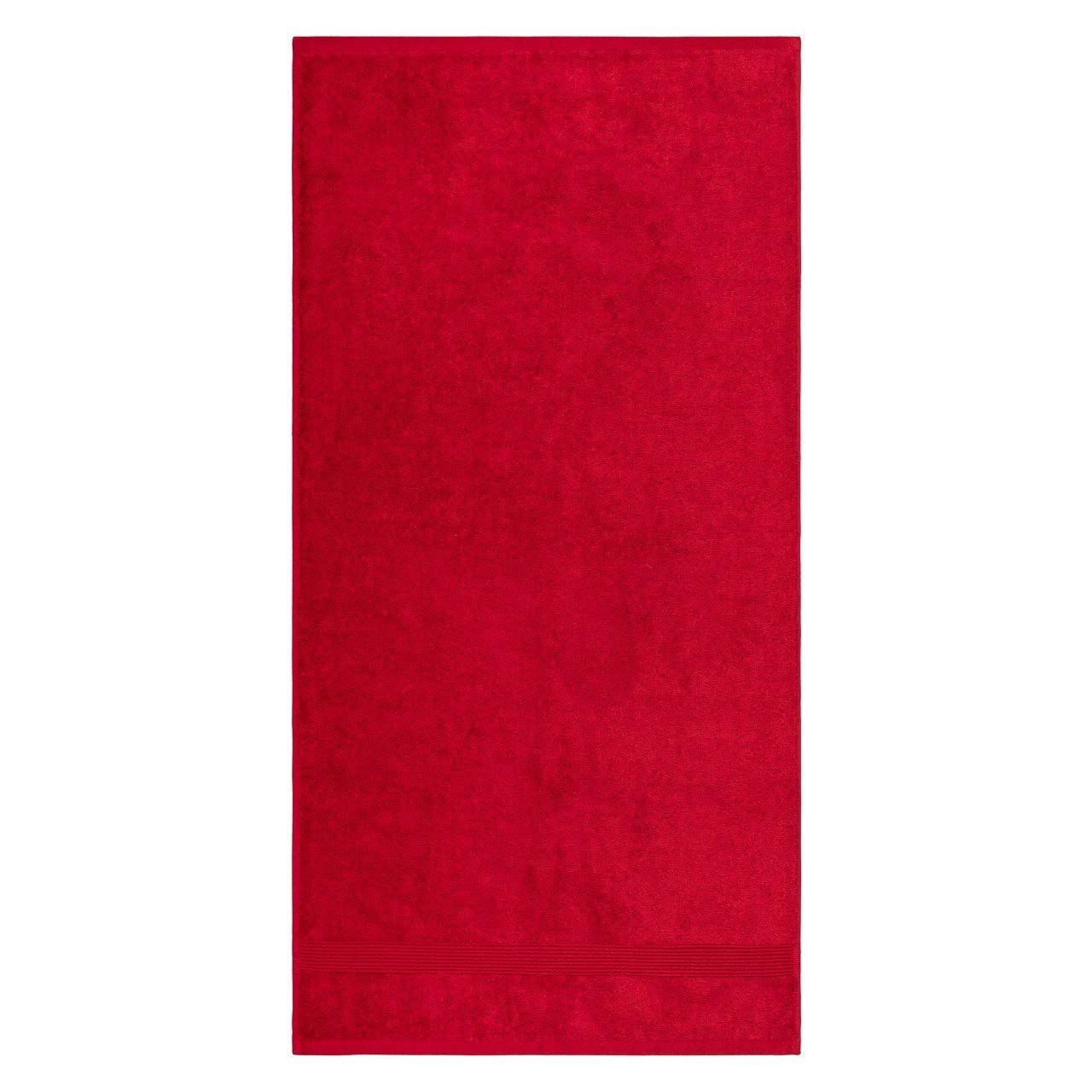 Ruby Home Supima Blank Lux Duschtücher Red