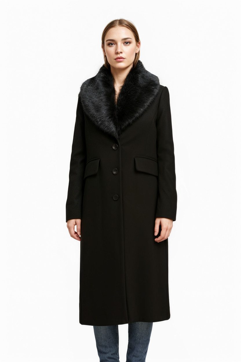 ONLY Langmantel ONLANNIE LIFE FUR COLLAR günstig online kaufen