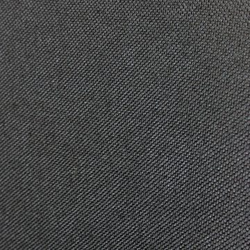 ADB Stuhl ADB Stapelstuhl, pulverbeschichtetes Metall, Polyesterbezug, Belastung bis 120 kg, schwarz