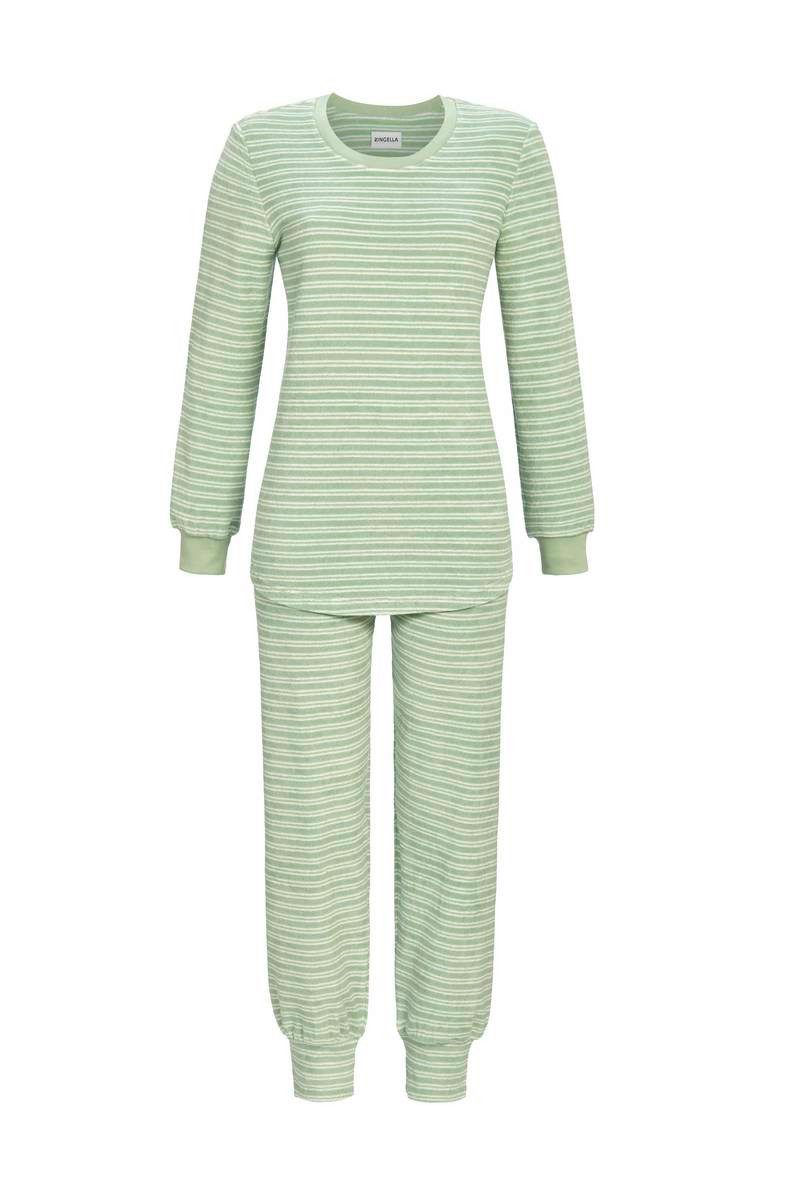 Ringella Pyjama aus geringeltem Stretchfrottee mit Bündchen (2 tlg) günstig online kaufen