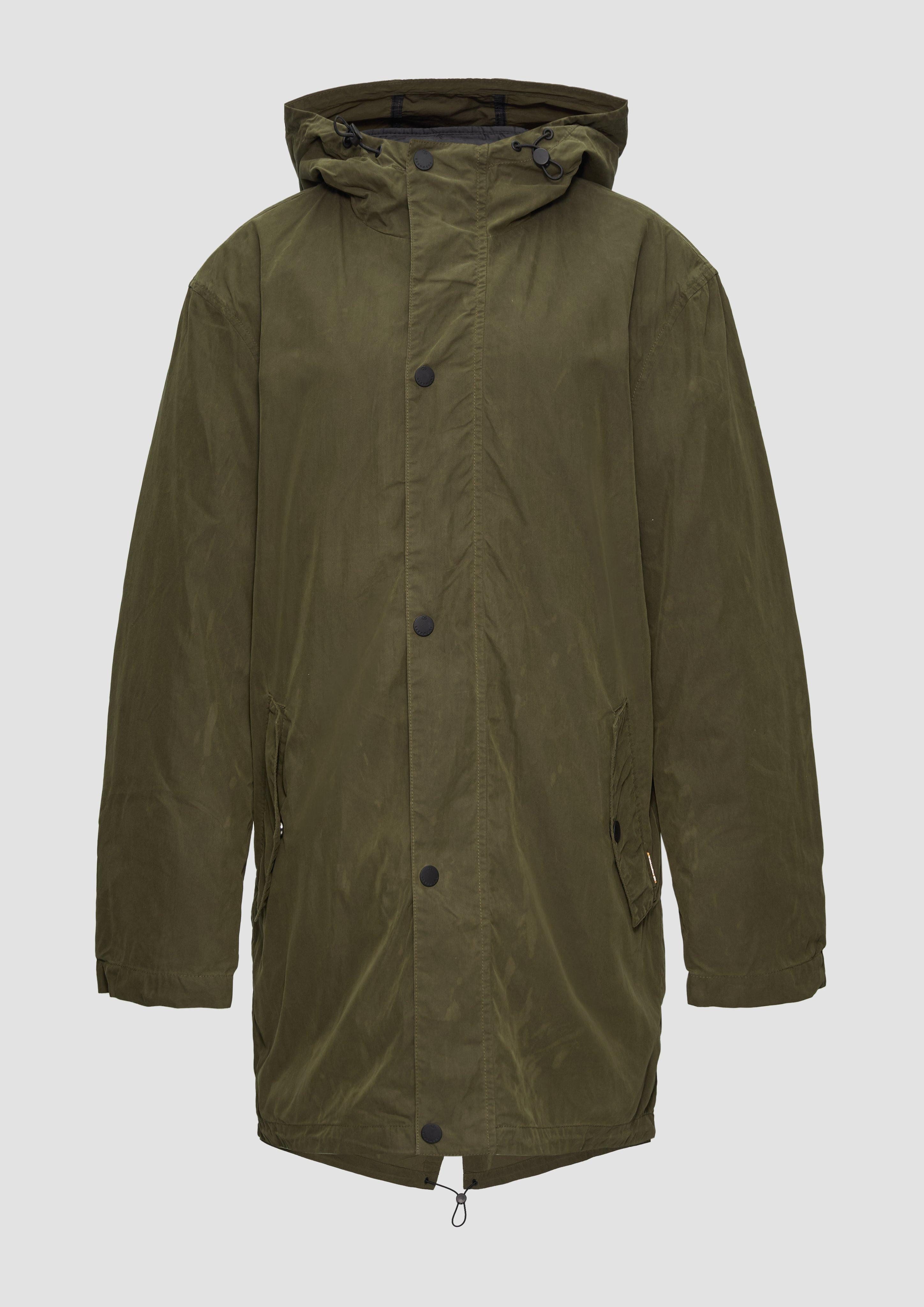 QS Langmantel Parka mit herausnehmbarem Innenfutter günstig online kaufen