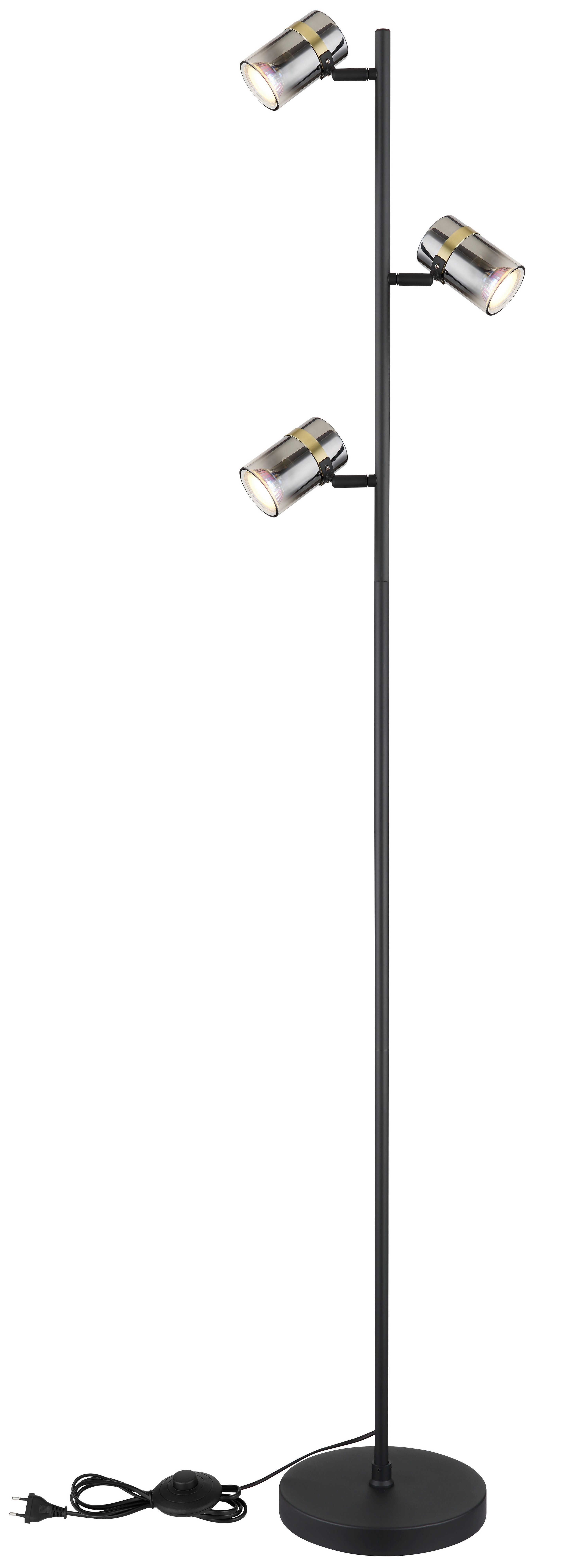 GLOBO LIGHTING Stehlampe TRABBY, ohne Leuchtmittel, Stehleuchte/Wohnzimmer/Schlafzimmer/Flur