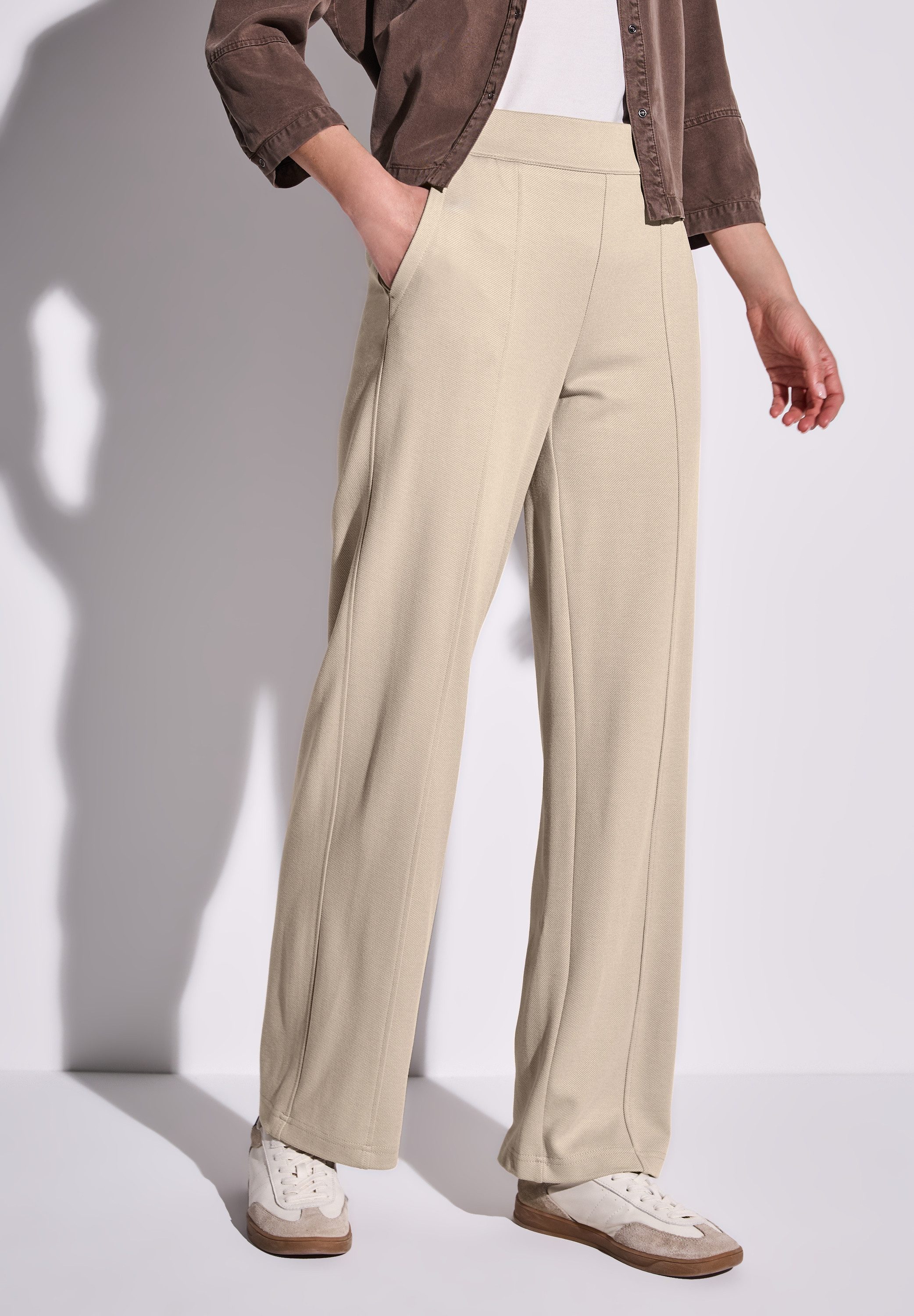 STREET ONE Stoffhose Sommerhose mit seitliche Taschen günstig online kaufen