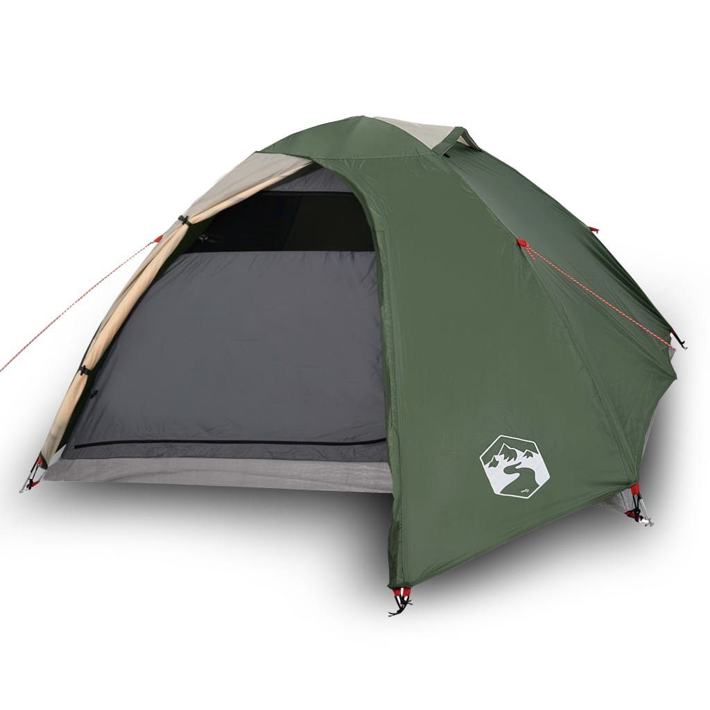 Kuppelzelt Zelt Campingzelt Familienzelt Freizeitzelt 4 Personen Grün 267x272x145